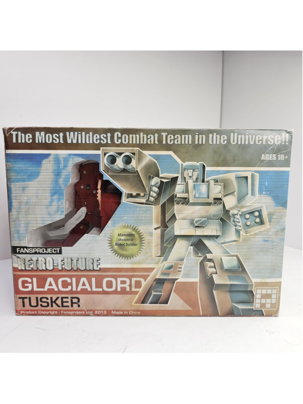 2013 FansProject Transforming Retro Future Glacialord Tusker Mammoth G1 Figure
